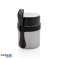 Bogota Food Container with Ceramic Coating Silver Black Stylish &amp; Practical image 1