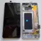 Samsung S10 i S10+ (LCM) originalni LCD ASSY s okvirom i kamerom (A&amp;B RAZRED) slika 1