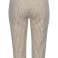020107 Lascana gestreepte 3/4 broek voor dames. Eén model. Kleuren: roze en beige met witte strepen foto 3