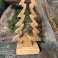 Sculpture Christmas tree mango wood 25 cm Christmas decoration / Christmas deco image 2