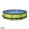 Exit toys metal frame pool 300x76 cm with filter pump included image 1