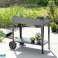 Powertec Garden metal raised bed with 2 PU wheels, A-grade, 350 pcs. image 4