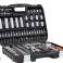 ZN-7005 Socket set 108-piece - Chrome Vanadium Steel - With case image 3