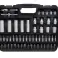 ZN-7005 Socket set 108-piece - Chrome Vanadium Steel - With case image 1