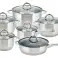 PR-2212 Juego de utensilios de cocina de lujo de acero inoxidable de 12 piezas - Mangos ergonómicos fotografía 3