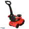 Ride-on pusher car 3in1 with sound lights red image 3