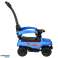 Ride-on pusher off-road vehicle with sound and lights blue image 1