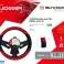 Suvoo JD005 Car Steering Wheel Cover - Comfort and Style (Available in Black and Red) image 1