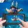 Waterproof waterproof case for phone up to 7.5&quot; buoyancy on base image 1