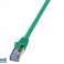 LogiLink Patch Cable PrimeLine Cat.6A S/FTP green 0 25m CQ3015S image 1