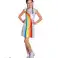 Silver K3 rainbow dresses with velcro closure image 3