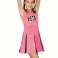 Pink K3 cheerleader dresses including 2 pompoms image 2