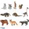 Figurine Zoo Animale Play Set 19 buc. fotografia 4