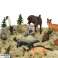 Figurine Zoo Animale Play Set 19 buc. fotografia 6