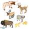 Figurines animals zoo playset 28 pcs. image 4