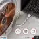 Ventilateur de bureau Ventilateur debout Puissant Petit Portable Sans fil photo 3