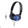 Sony MDR-ZX310APL ZX-serien hörlurar med mikrofon Blau MDRZX310APL.CE7 bild 2