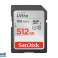 SanDisk Ultra 512GB SDXC 150MB/s udvidet kapacitet SDSDUNC-512G-GN6IN billede 5