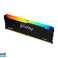 Kingston Fury Beast DDR4 1x8GB 3600MT/s CL17 RGB Black XMP KF436C17BB2A/8 image 2