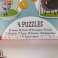 Puzzle 2,3,4,5 pièces 18 x 18 cm 3 puzzles assortis d’animaux et de véhicules, dans un paquet il y a 4 puzzles. photo 2