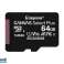Kingston MicroSDXC 64GB Canvas Select Plus SDCS2/64GB-3P1A image 3