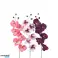 Fleur artificielle Orchidée 78 cm assortie de plusieurs fleurs de différentes couleurs. photo 1