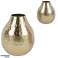 Vase metal gold coloured 14 cm 2 assorted image 1