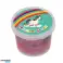 Unicorn slime 4 cm nice slippery slime in the metallic colors pink, green and silver. image 3