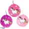 Pendant plush unicorn 9.5 cm 3 assorted 3 different colors image 1