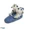 Chiens en auto tamponneuse 9 cm 4 assortis photo 2