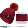 Vêtements avant-gardistes : Ensemble 2 pièces chapeau et écharpe d’hiver photo 5