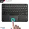Trådløst tastatur med Bluetooth Touchpad Touchpad til PC TV tabl billede 4