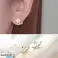 Fashion Boosters: Women&#039;s flower earrings Everlast image 2