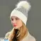 Bonnet tricoté TwinCap (taille enfant) ~ zimka | Chapeaux de famille assortis | Ensemble de bonnets en tricot d’hiver photo 1