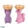 Bowl Jingle squirrel red/green purple and pink different sizes 2 assorted image 3