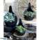 Flower pot in the shape of a water drop from the Drop series. The flowerpot is made of ceramic. M black 18 cm image 3