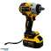 Impact wrench with double head function 300Nm with 2 batteries BRAND7 HLBS-11-A image 3