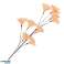 Rama artificial Pluma con 9 flores de seda de plumas de diferentes colores flexible 110 cm fotografía 2