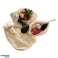 Sac réutilisable à fruits et légumes coton 45 x 35 cm et 42 x 27 cm photo 3