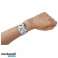 Bracelet pliant Noël 22 cm 3 assortis Le bracelet est facile à plier autour de votre poignet et reste en place tout seul. photo 1
