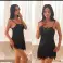 Damen SATİN Dessous LingeriePyjama Shorts und Hemd Zweiteiler im Großhandel - Vielfalt an Farben und Größen Bild 2