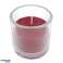 Bougie en bocal en verre élégante différentes couleurs 10 cm photo 6
