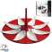 Mebel Entity 16 serving tray with 8 appetizer spoons various colors in sales package full collor image 5