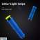 Rockbros 40720007003 bicycle grips with blue reflectors image 5