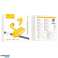 HOCO wireless bluetooth earphones TWS ENC EW39 yellow image 4