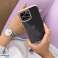 Fashion Case Case für iPhone 12 Pro Max Gel Cover mit goldenem Rahmen Bild 3