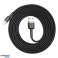 Baseus Cafule καλώδιο ανθεκτικό νάιλον καλώδιο USB/Lightning καλώδιο εικόνα 2
