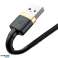 Baseus Cafule καλώδιο ανθεκτικό νάιλον καλώδιο USB/Lightning καλώδιο εικόνα 3