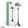 Selfie Stick L05S Wireless Statyw Stativ & LED-Licht Schwarz Bild 1
