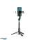 Selfie Stick L05S Wireless Statyw Stativ & LED-Licht Schwarz Bild 3